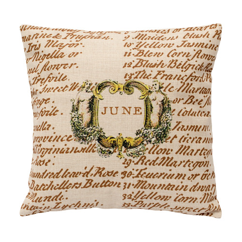 декоративная подушка«12 месяцев цветения», версия июнь в Нальчике