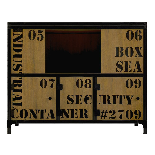 комод «industrial» горизонтальный коричневый в Нальчике