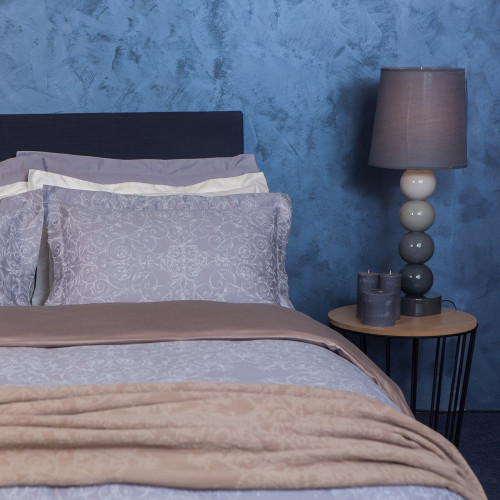 комплект постельного белья decoflux сатин семейный versaille grey в Нальчике