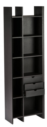 шкаф книжный mdhrrlb070rv коричневый в Нальчике