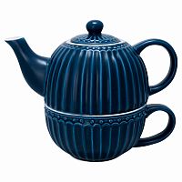 чайник с чашкой alice dark blue в Нальчике