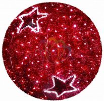 фигура led шар 120 см, красный в Нальчике