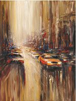 картина маслом час пик в Нальчике