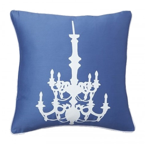 подушка с рисунком канделябра chandelier diamond-blue в Нальчике