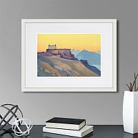 картина: сиссу. монастырь, 1932г. в Нальчике