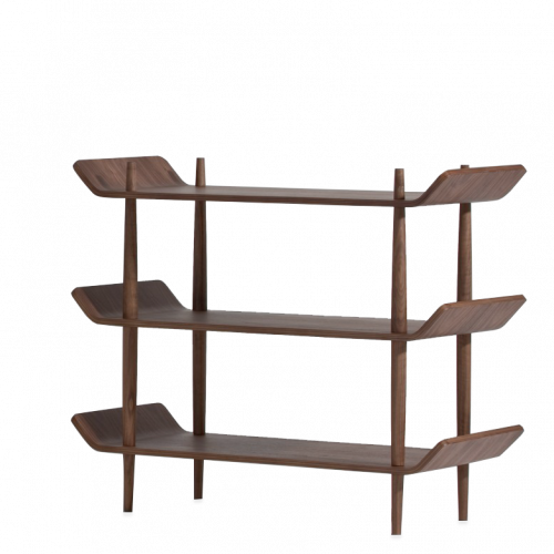 стеллаж bentwood темно-коричневый в Нальчике