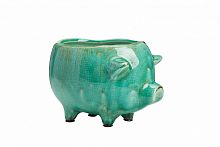 цветочный горшок pig planter голубой в Нальчике