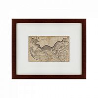 картина: drawing in the saz style of a dragon amid foliage, османская империя, 1540 в Нальчике