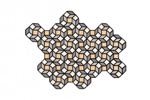 ковер parquet rhomb yellow 254x195 от gan в Нальчике