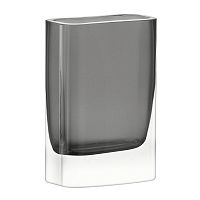 ваза прямоугольная modular 15x10x5 см серая в Нальчике