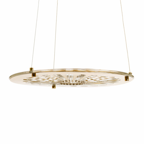 потолочный светильник disc светло-коричневый круглый в Нальчике