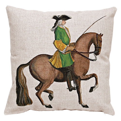 декоративная подушка «верховая езда, урок № 10» в Нальчике