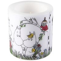 свеча большая moomin счастливое семейство, 8 см в Нальчике