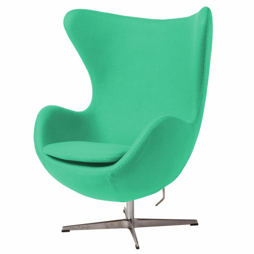 кресло egg chair зеленое в Нальчике