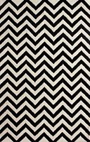 ковер zig zag чёрный 240х330 в Нальчике