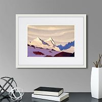 картина: западные гималаи, 1936г. в Нальчике