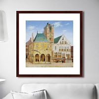 картина: the old town hall of amsterdam, 1657г. в Нальчике