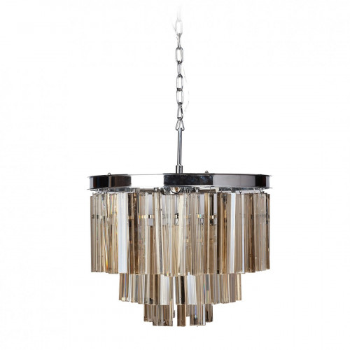 люстра odeon 5 ring оранжевая, прозрачная в Нальчике