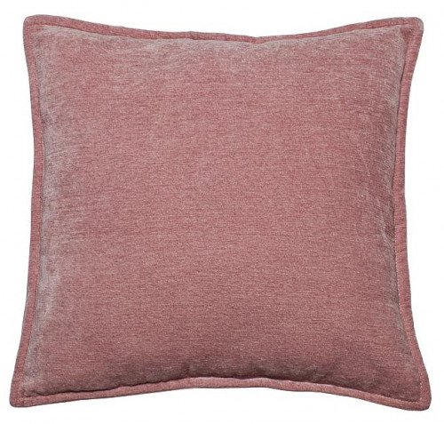 подушка светло-розовая шинилл квадратная 45х45 см в Нальчике