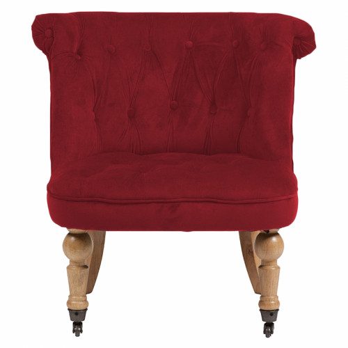 кресло amelie french country chair красное в Нальчике