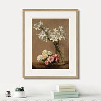 картина: roses and lilies, 1888г. в Нальчике