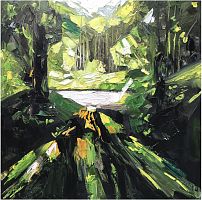 картина маслом оазис в Нальчике