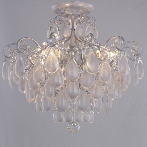потолочная люстра crystal lux sevilia pl4 silver в Нальчике