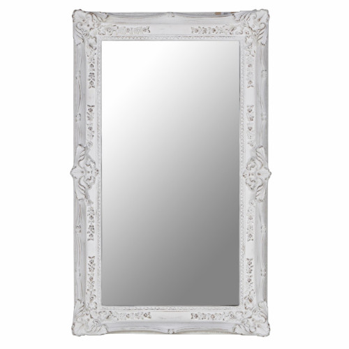 зеркало прямоугольное настенное белое ла-манш distressed chalk white в Нальчике