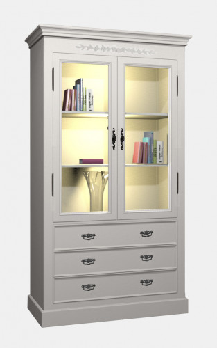 витрина отдельностоящая марсель молочно-белая в Нальчике