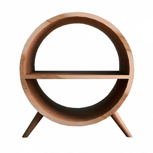 тумба ellipse круглая с полкой орех в Нальчике