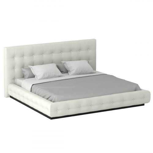 кровать двуспальная 180х200 белая kristal classic в Нальчике