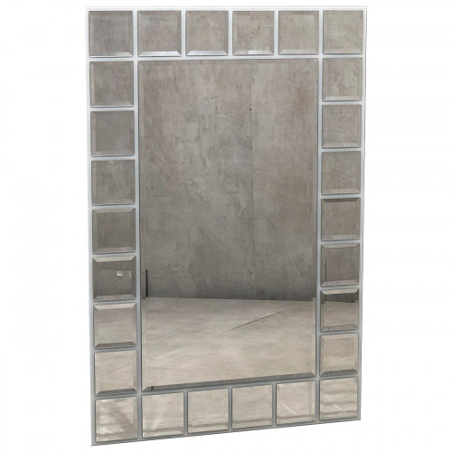 зеркало большое венецианское с фацетом серое слайс-1 в Нальчике