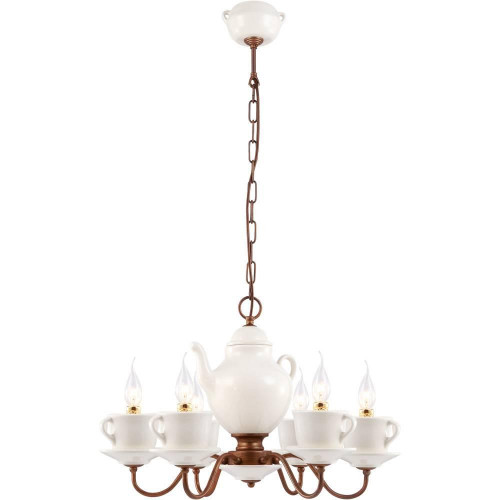 подвесная люстра arte lamp servizio a6483lm-6wh в Нальчике