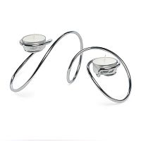 подсвечник металлический на 2 свечи для чайных свечей t-loop, 14,3 см в Нальчике