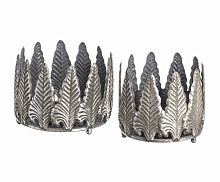 набор подсвечников серебряный с резьбой shirley, 2 штуки в Нальчике