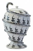 декоративная ваза с крышкой пьеро форназетти serpentino silver в Нальчике
