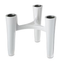 канделябр белый на 3 свечи hommage, 11,2 см в Нальчике