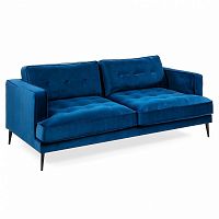 диван vinny трехместный темно-синий от la forma (ex julia grup) в Нальчике