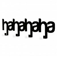 вешалка hahaha черная в Нальчике