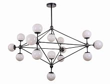 люстра modo 15 black+white черная, белые плафоны в Нальчике