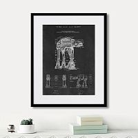 картина: звездные войны, шагающий слон, 2017г. в Нальчике