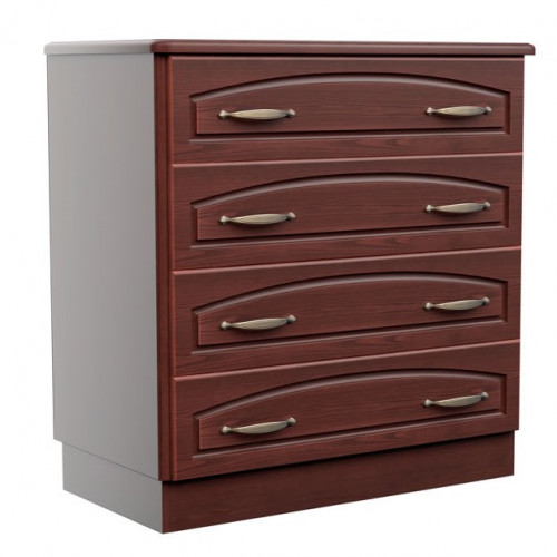 комод афродита ясень-красное дерево 90х50х90 коричневый в Нальчике