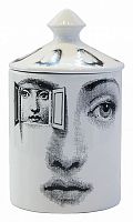 подсвечник белый с крышкой лицо в окне пьеро форназетти segreto candle, 30 см в Нальчике