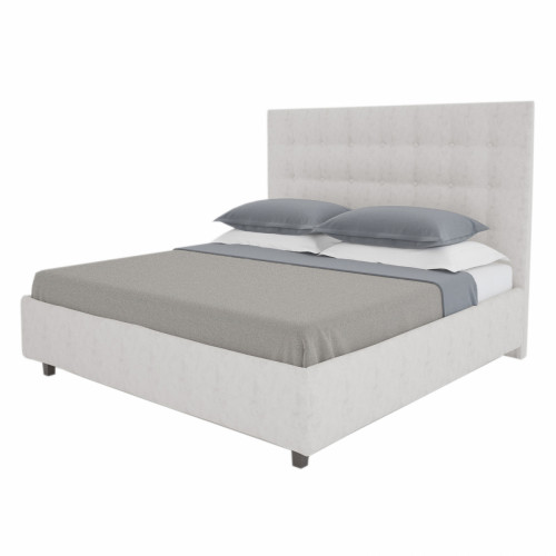 кровать двуспальная 180х200 белая royal black в Нальчике
