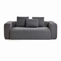 диван blok sofa 2 темно-серый от la forma (ex julia grup) в Нальчике