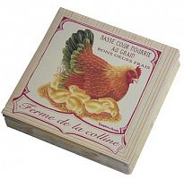 салфетки курочка штук (бумага, хсм) comptoir de famille в Нальчике