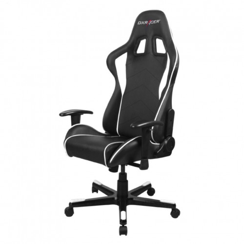 кресло геймерское dxracer formula черно-белое в Нальчике