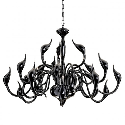 подвесная люстра lightstar cigno collo bk 751247 в Нальчике