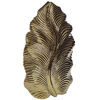 ваза leaf золотая 25.5*12*44.5 в Нальчике