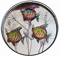 настенное овальное панно рыбки в Нальчике